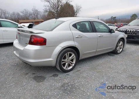 2012 Dodge Avenger Sxt Plus from USA, damaged, VIN 1C3CDZEG5CN258666